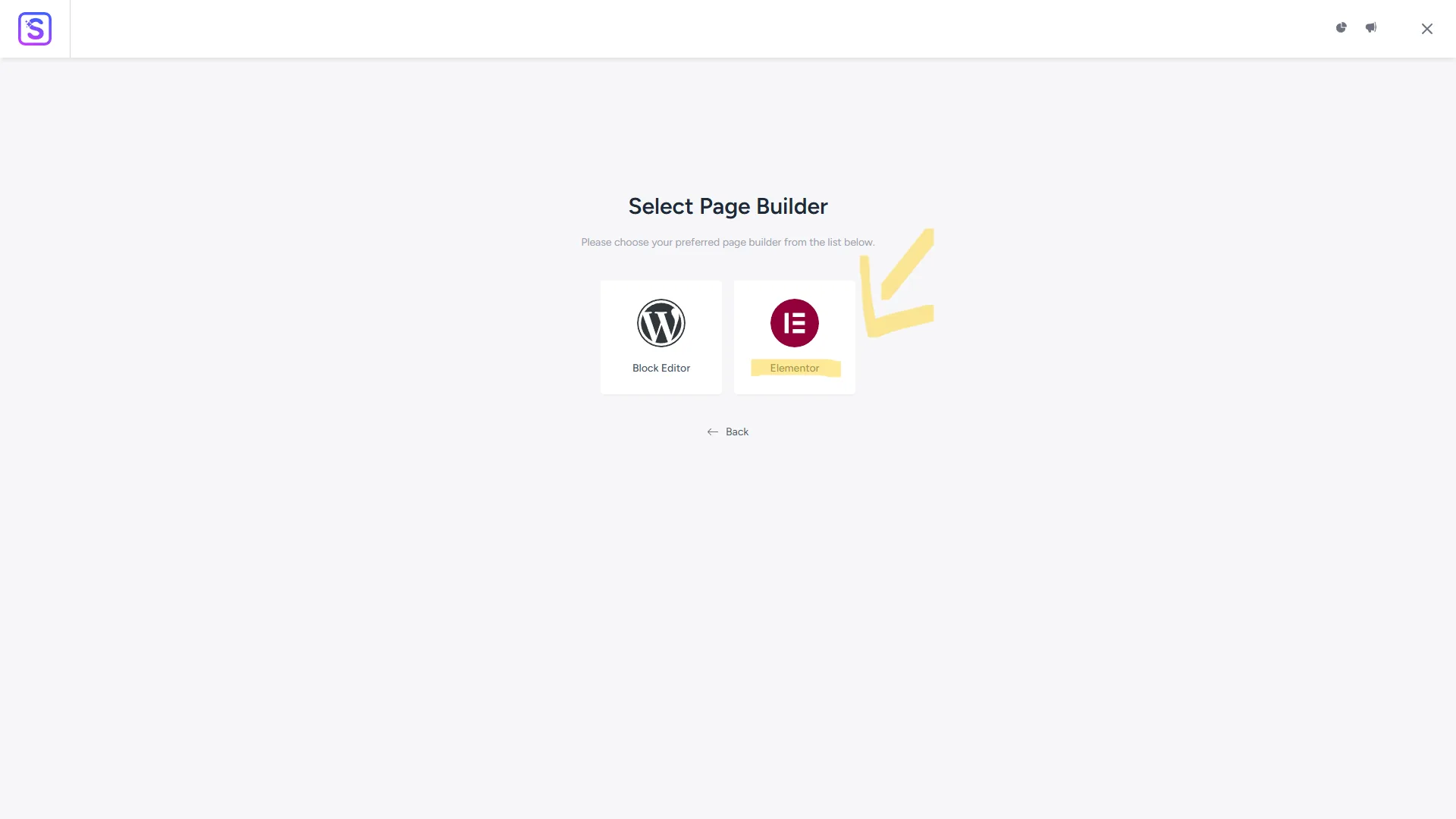 build small wordpress website